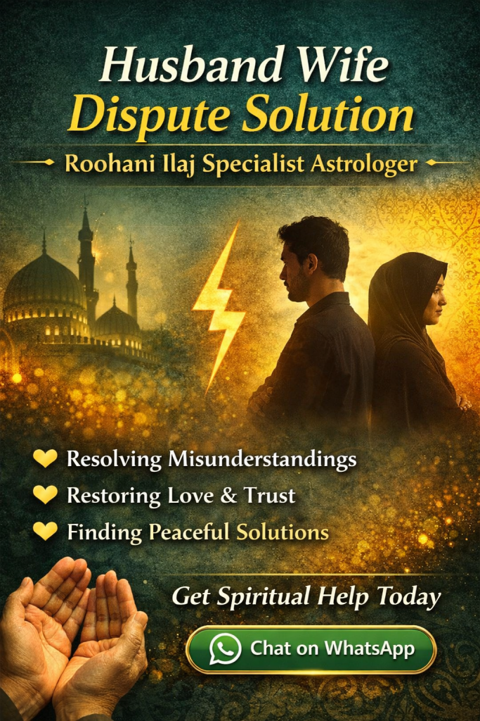 husband wife dispute solution and roohani ilaj specialist
